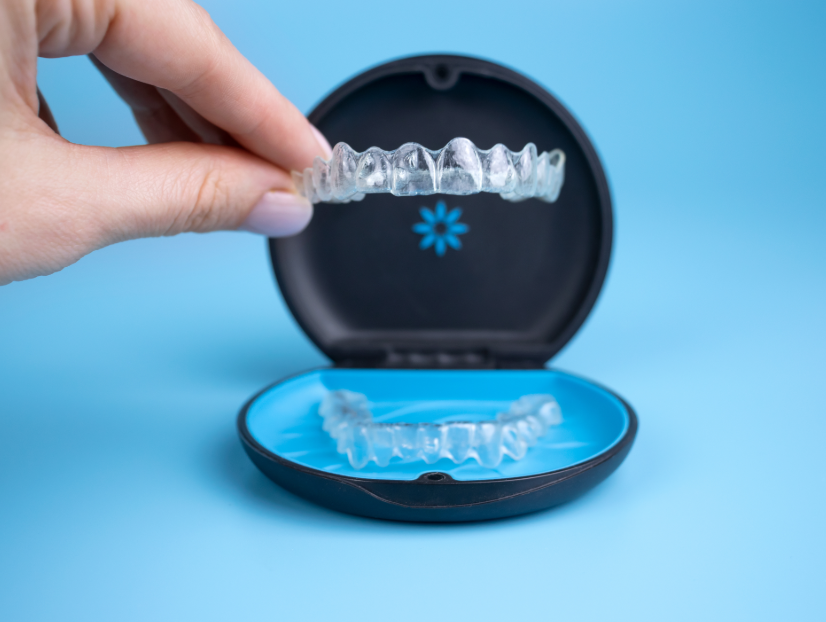 Invisalign in tray